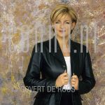 Caroline Tensen (Date Unknown) at studio in Amsterdam.

[keywords]Posed, Half Length, Eyecontact, Smiling[/keywords]